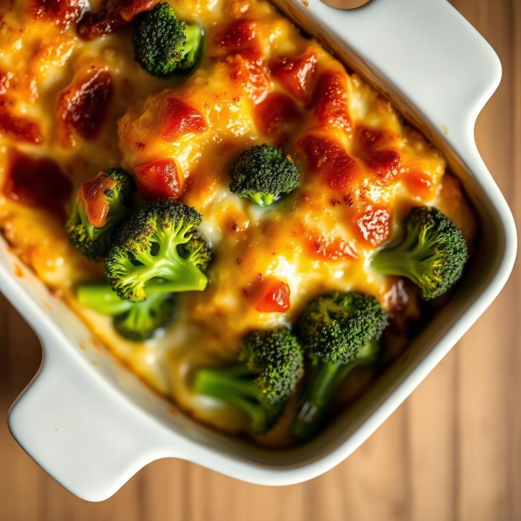 Cheesy Broccoli Bake
